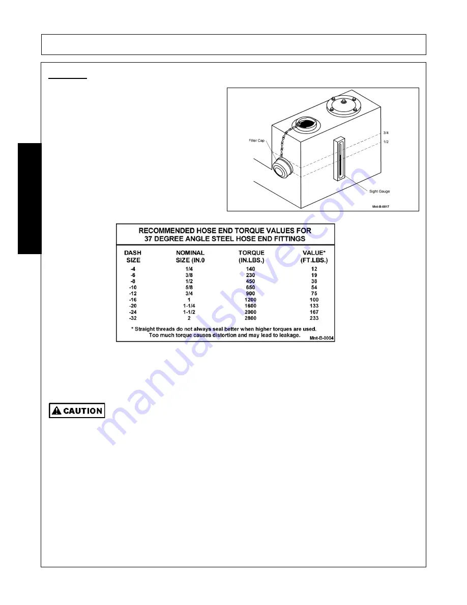 Alamo Industrial Machete 2 Operator'S Manual Download Page 100