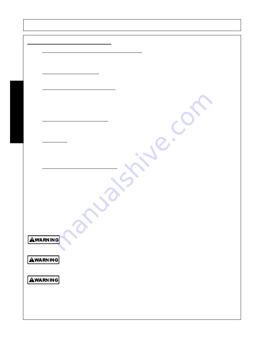 Alamo Industrial Machete 2 Operator'S Manual Download Page 116