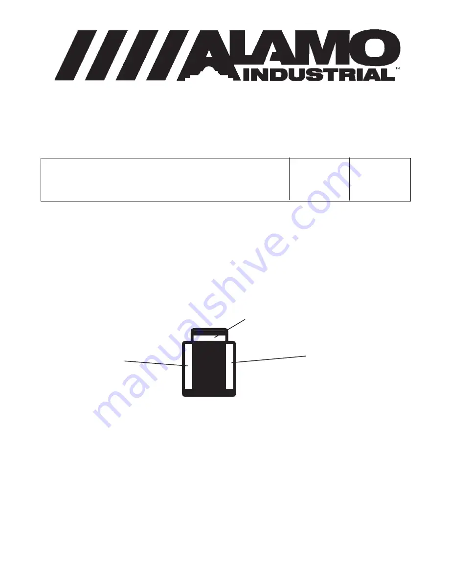 Alamo Industrial Machete MB21 Information & Service Bulletin Download Page 14