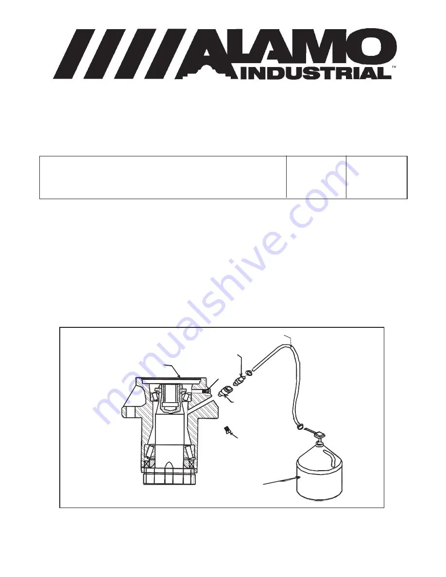 Alamo Industrial Machete MB21 Information & Service Bulletin Download Page 42