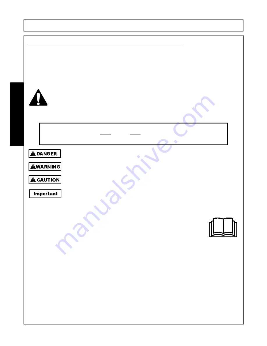 Alamo Industrial RX60 Operator'S Manual Download Page 12