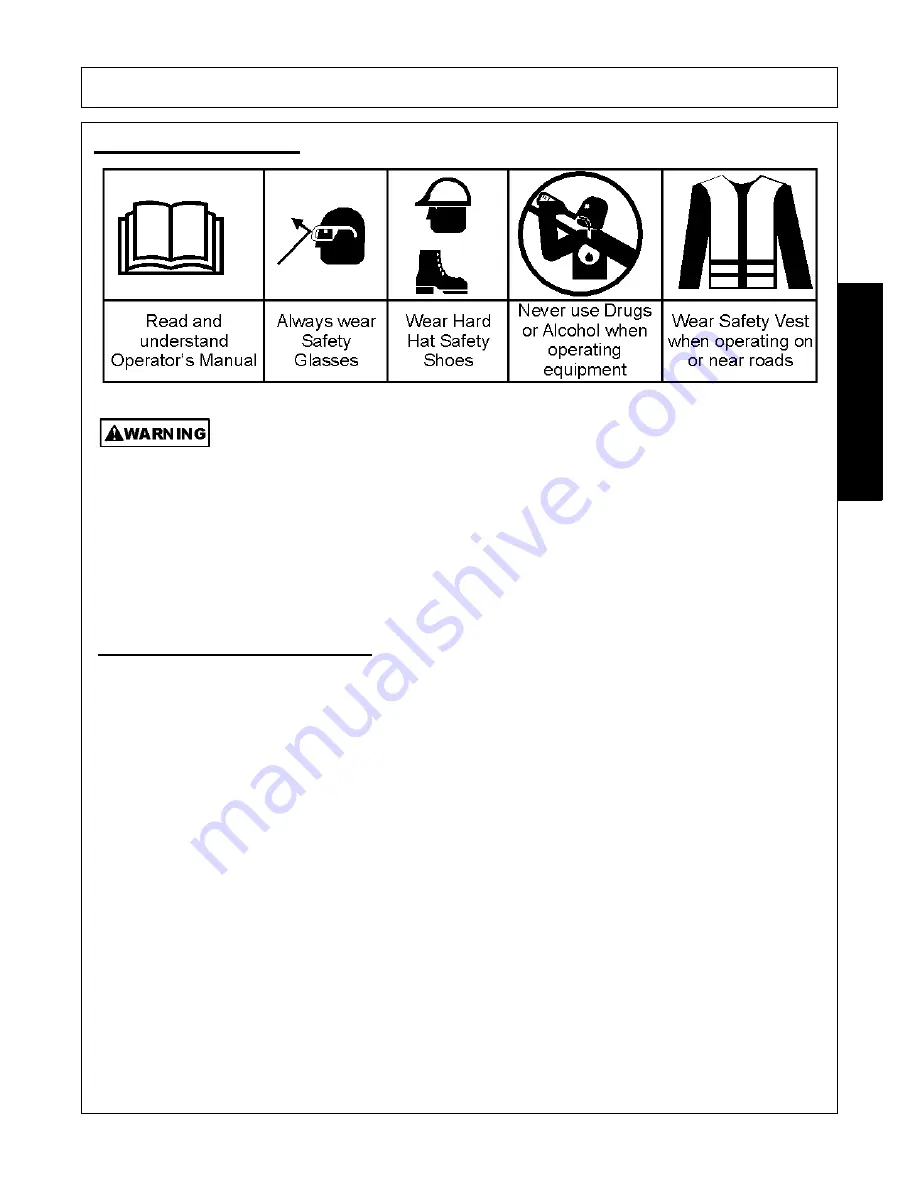 Alamo Industrial RX60 Operator'S Manual Download Page 13