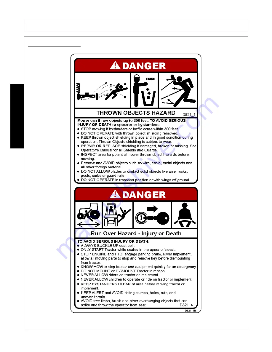 Alamo Industrial RX60 Operator'S Manual Download Page 28