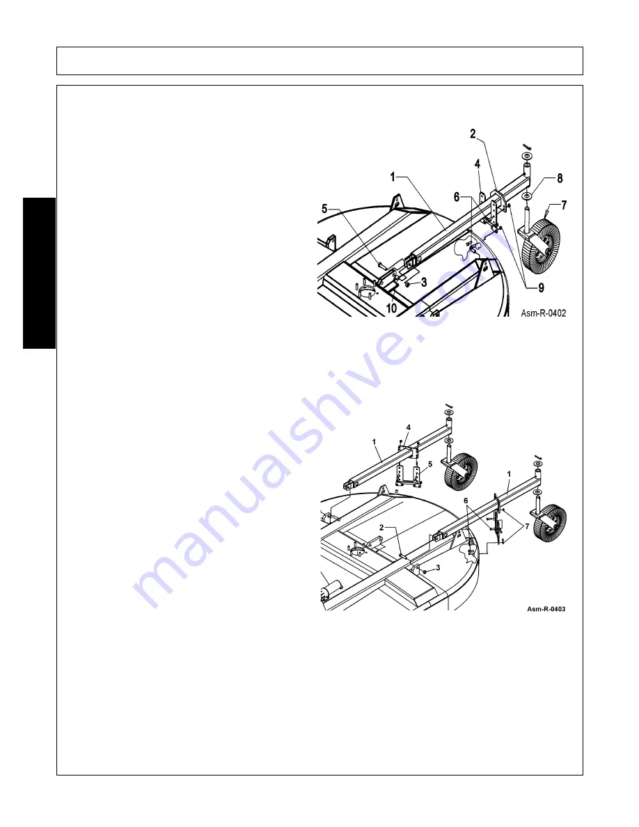 Alamo Industrial RX60 Operator'S Manual Download Page 48