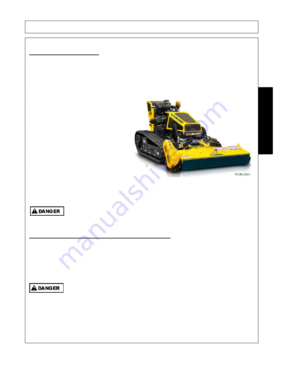 Alamo Industrial Traxx RF Operator'S Manual Download Page 137