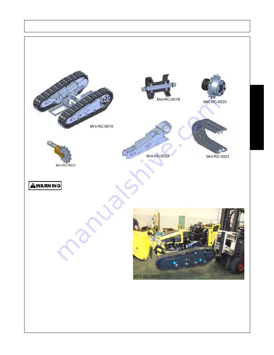 Alamo Industrial Traxx RF Operator'S Manual Download Page 163