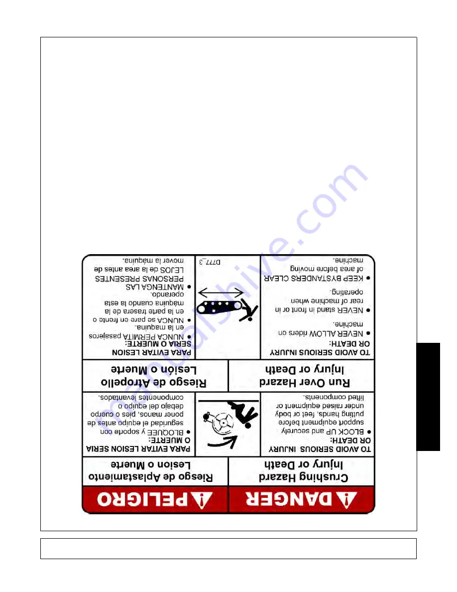 Alamo Industrial Traxx RF Operator'S Manual Download Page 191