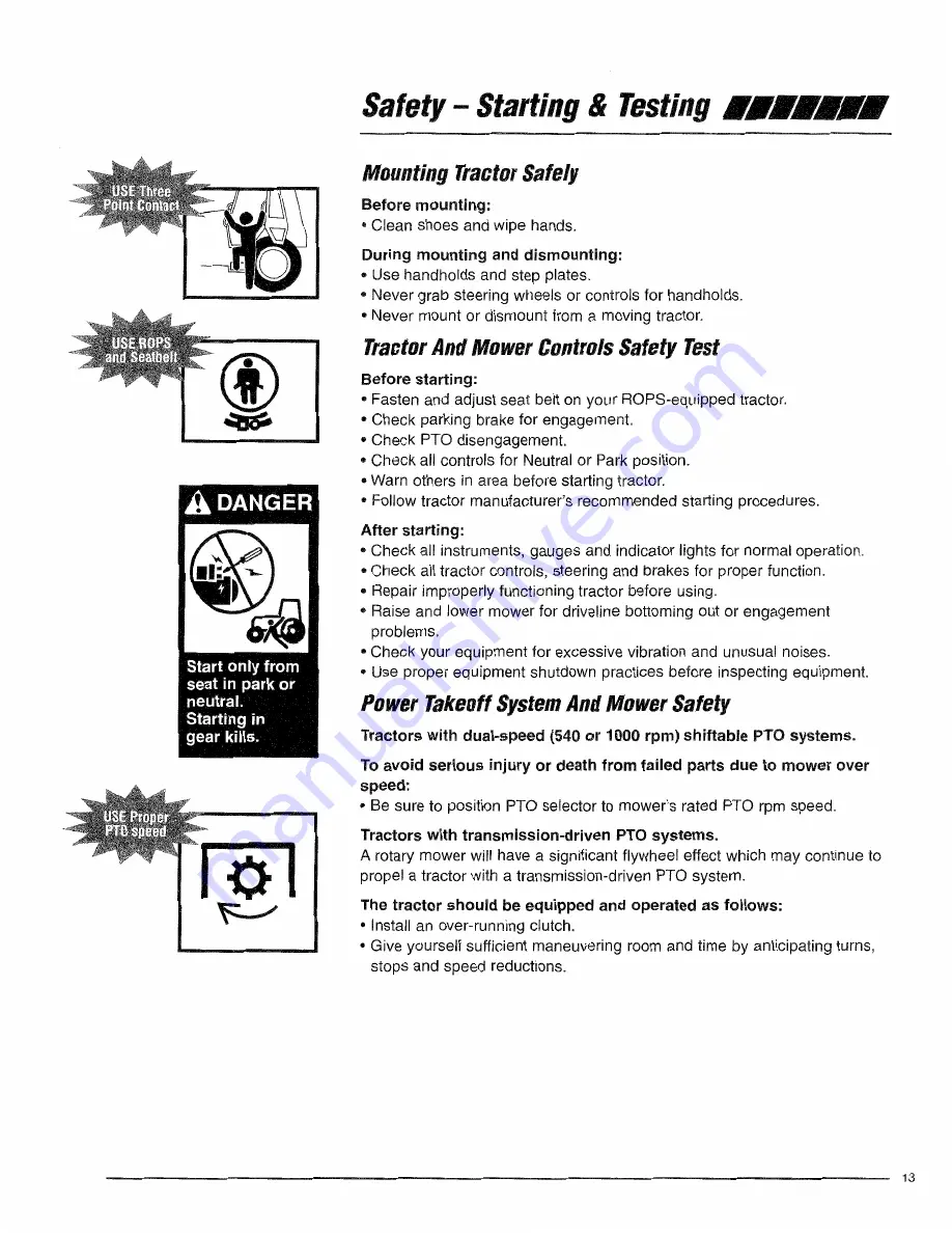 Alamo 00785503C Operator'S Manual Download Page 46