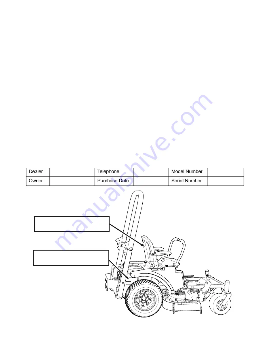 Alamo Bush Hog HDE-2 Series Operator'S Manual Download Page 5