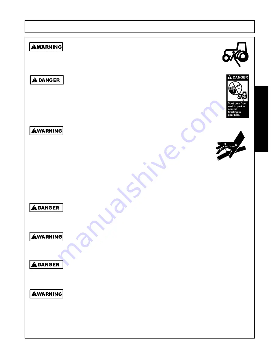 Alamo FC-0001 Operator'S Manual Download Page 15