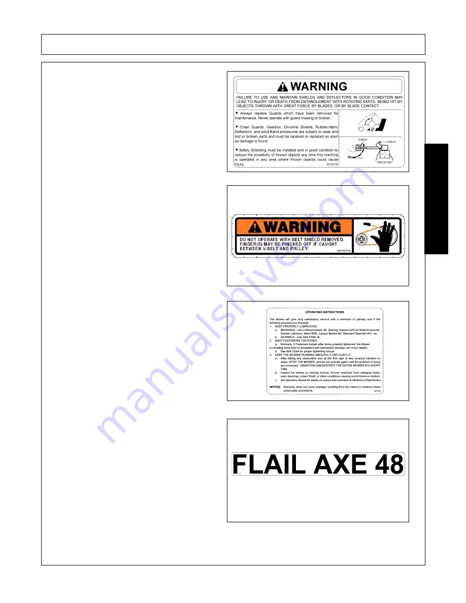 Alamo FC-0001 Operator'S Manual Download Page 41