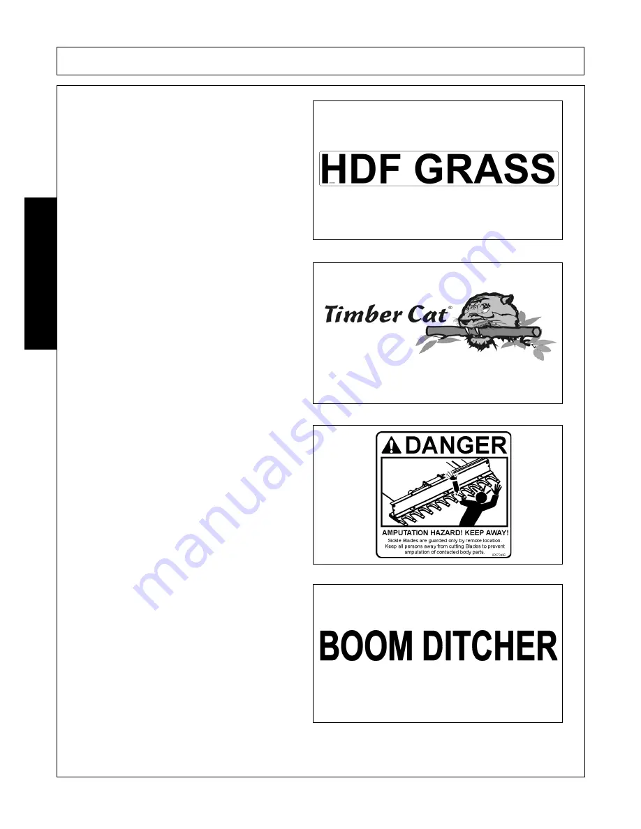 Alamo FC-0001 Operator'S Manual Download Page 44