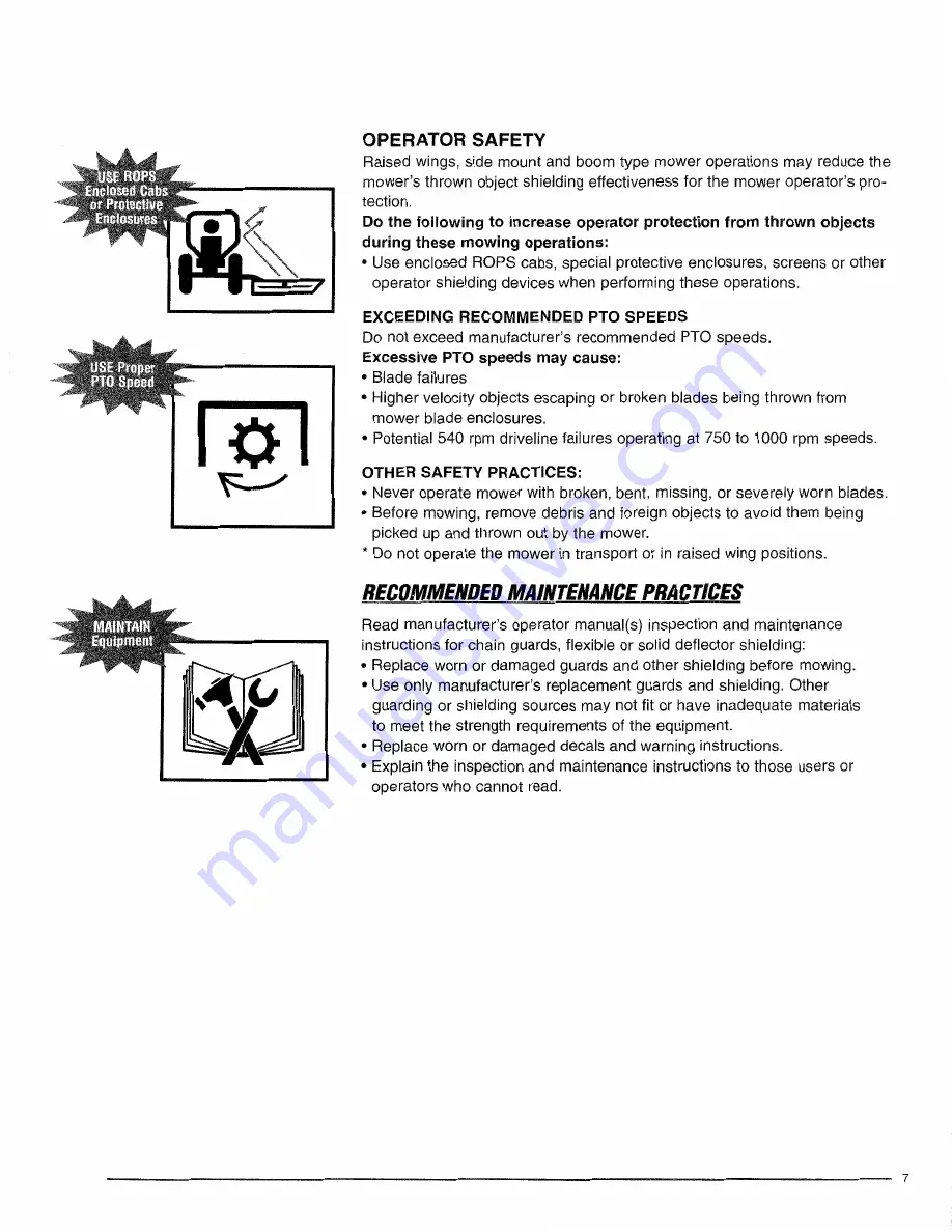 Alamo FC-0001 Operator'S Manual Download Page 57