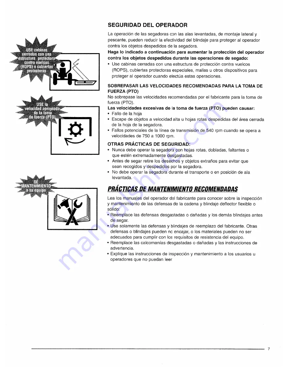 Alamo INTERSTATER Operator'S Manual Download Page 64