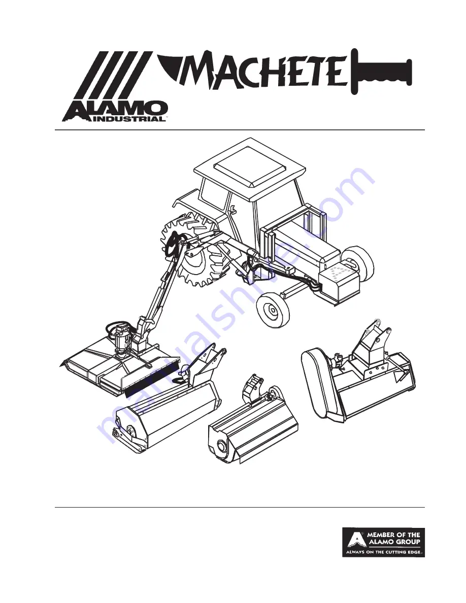 Alamo John Deere 6215 Скачать руководство пользователя страница 1