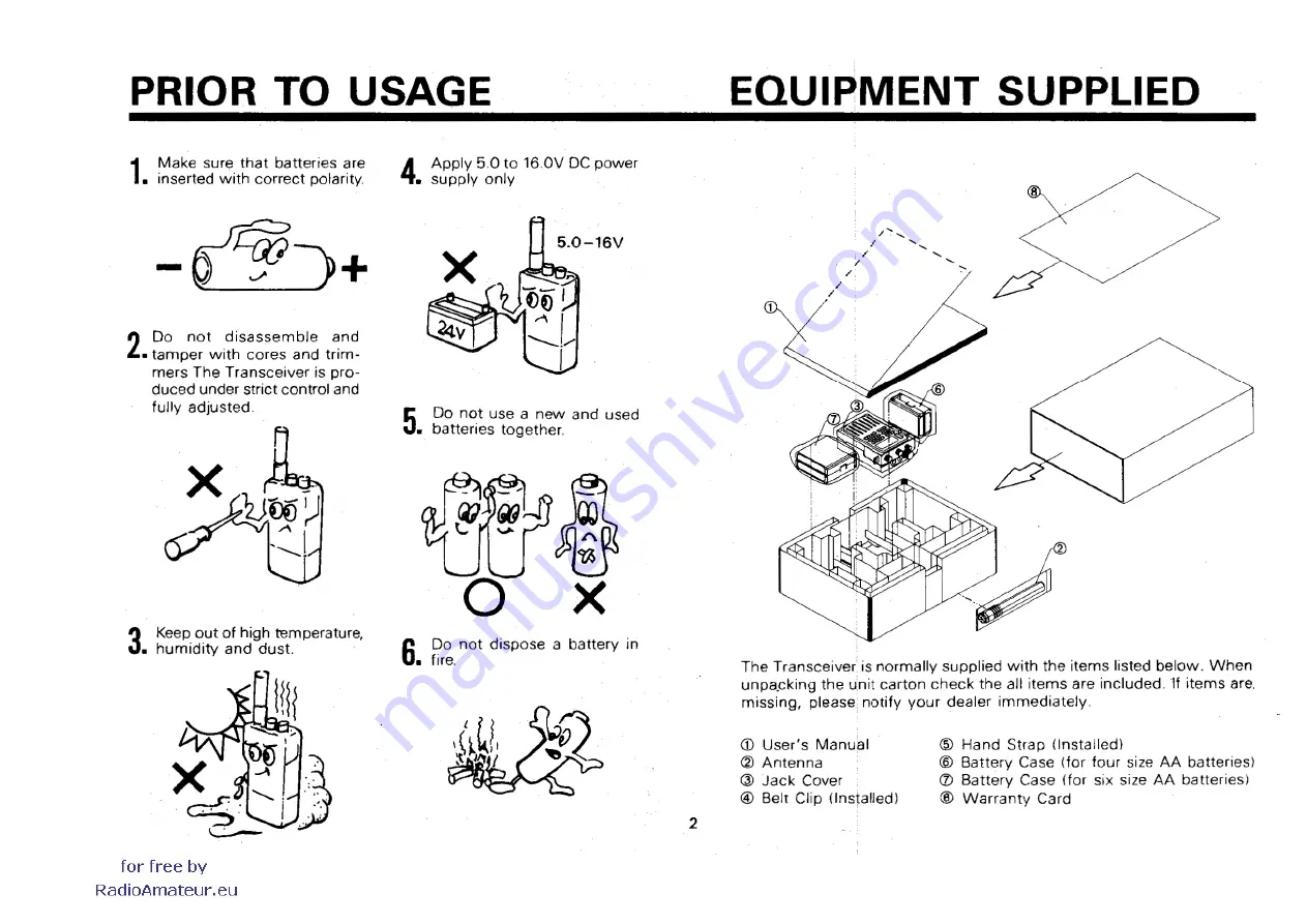 Alan CT-145 User Manual Download Page 3