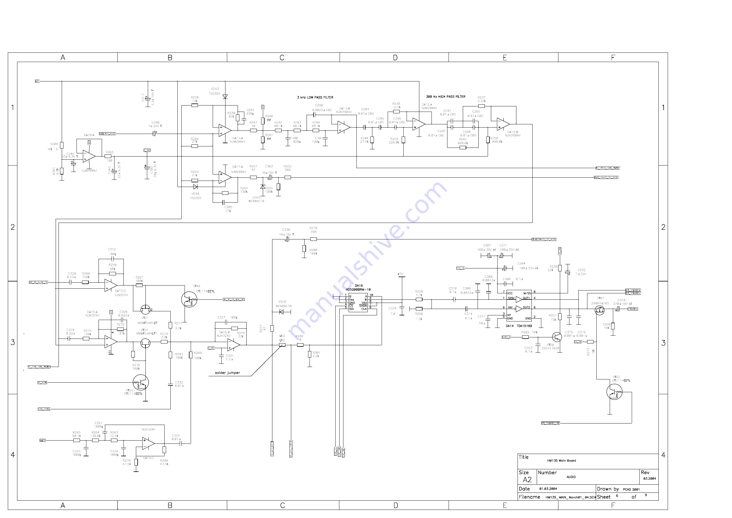 Alan HM135 Service Manual Download Page 30