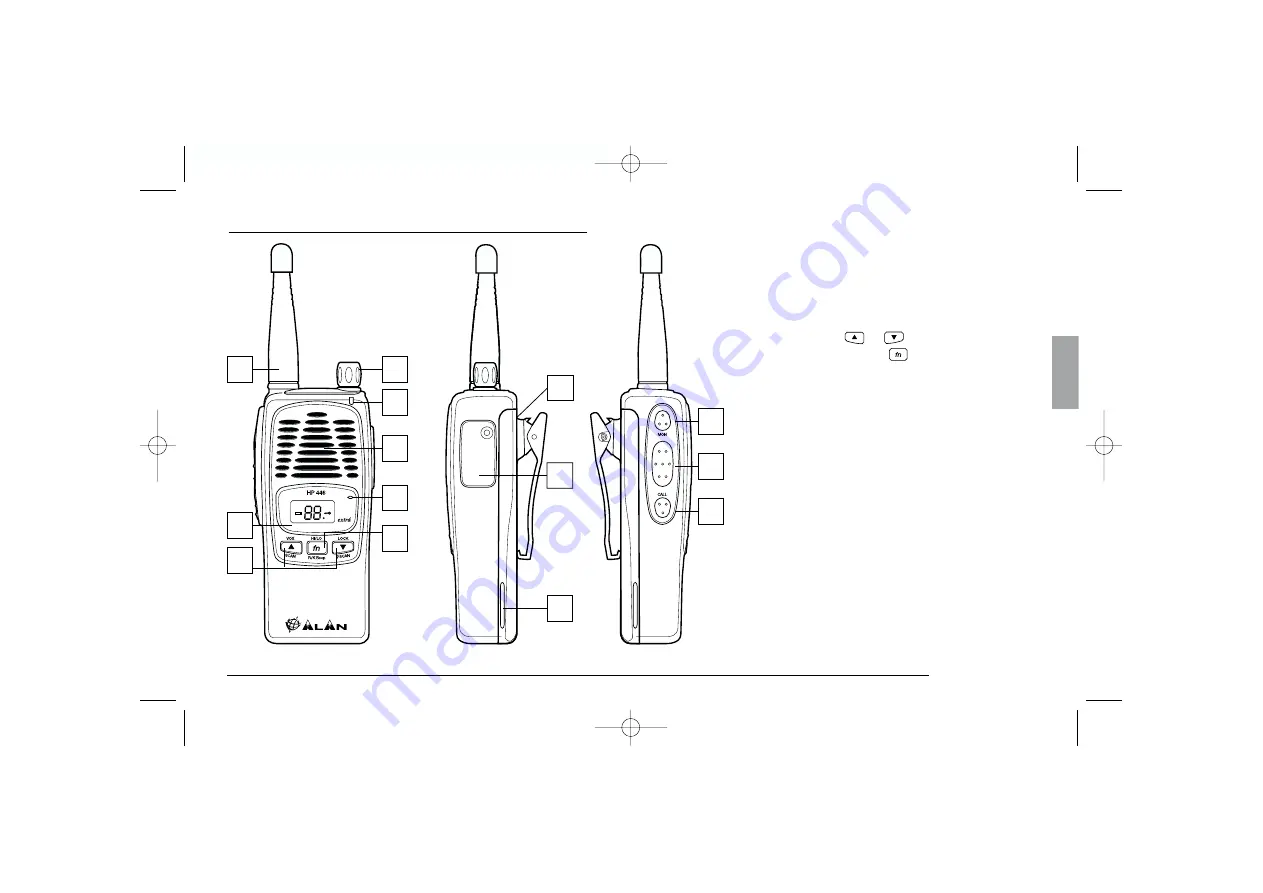 Alan HP 446 extra User Manual Download Page 35