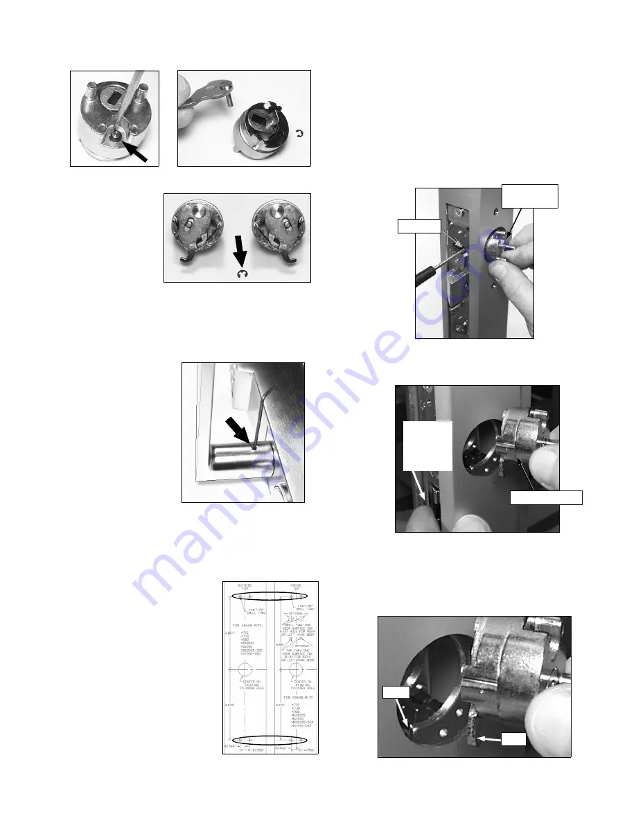 Alarm Lock Trilogy DL1200 Mounting And Installation Instructions Manual Download Page 4