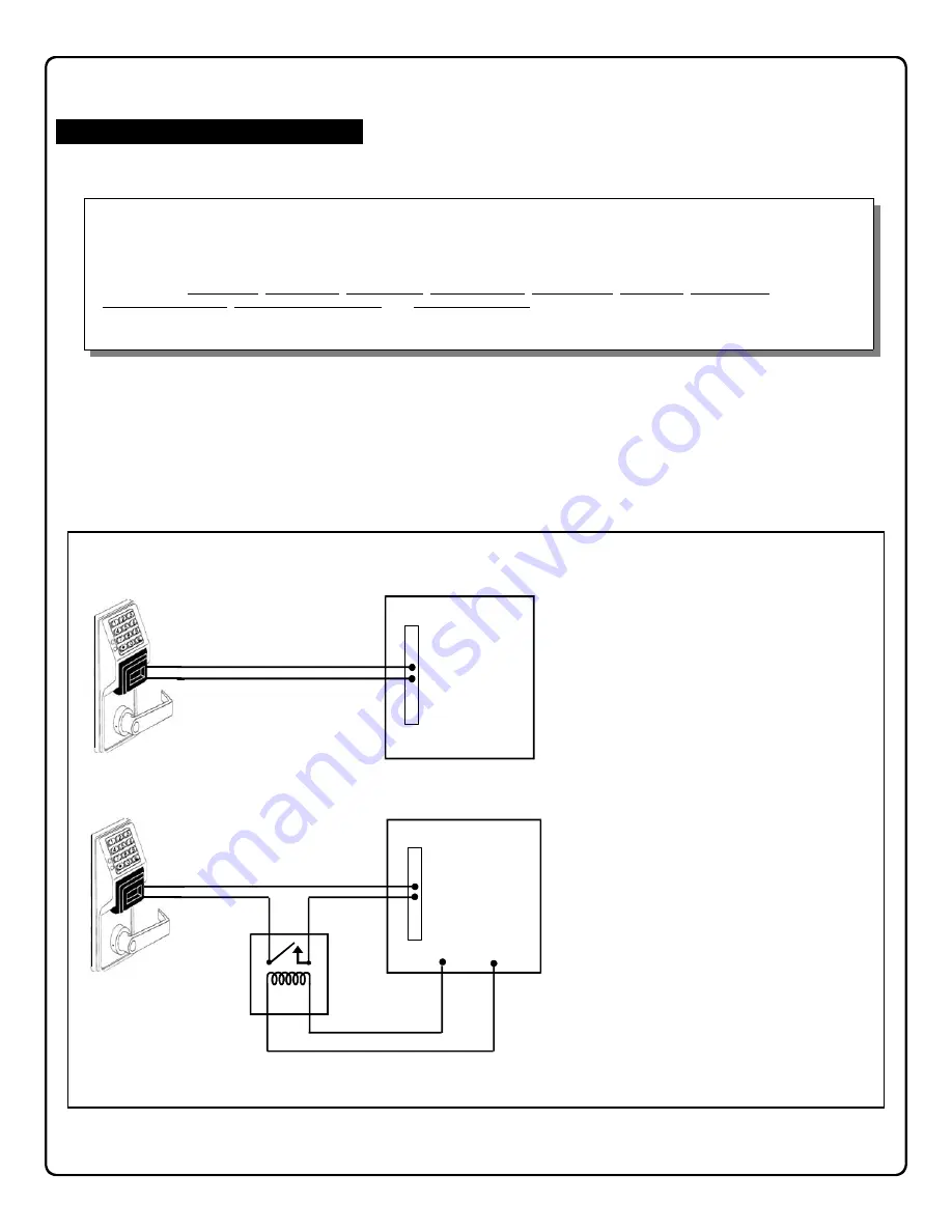 Alarm Lock Trilogy ETPDL Programming Instructions Manual Download Page 28