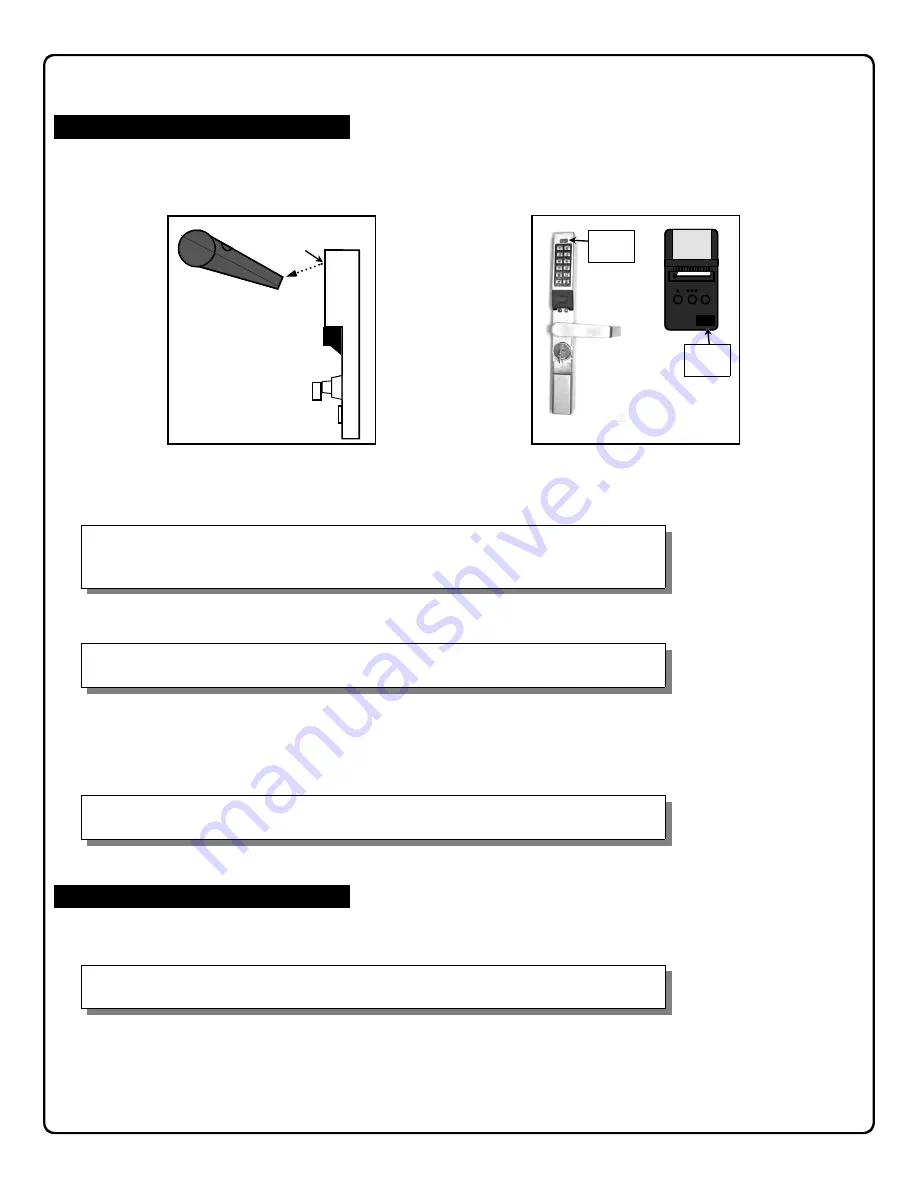 Alarm Lock Trilogy PDL1300 Programming Instructions Manual Download Page 23