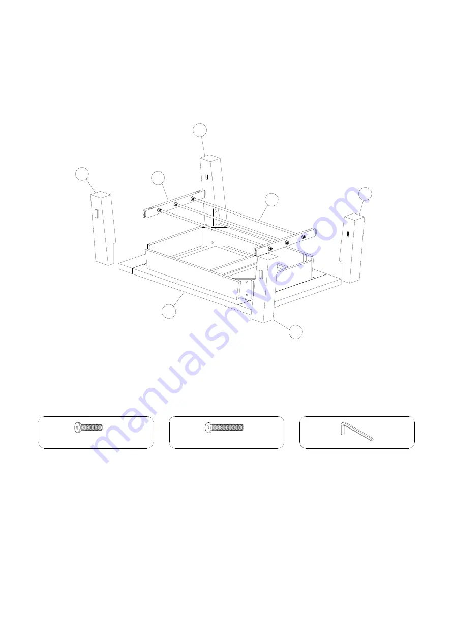 Alaterre Furniture Durango Coffee Table Скачать руководство пользователя страница 2