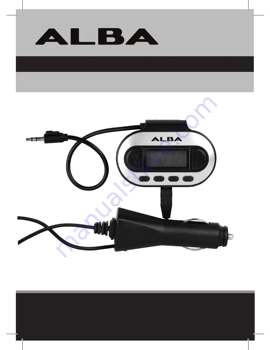 Alba FM76969 Instruction Manual Download Page 1