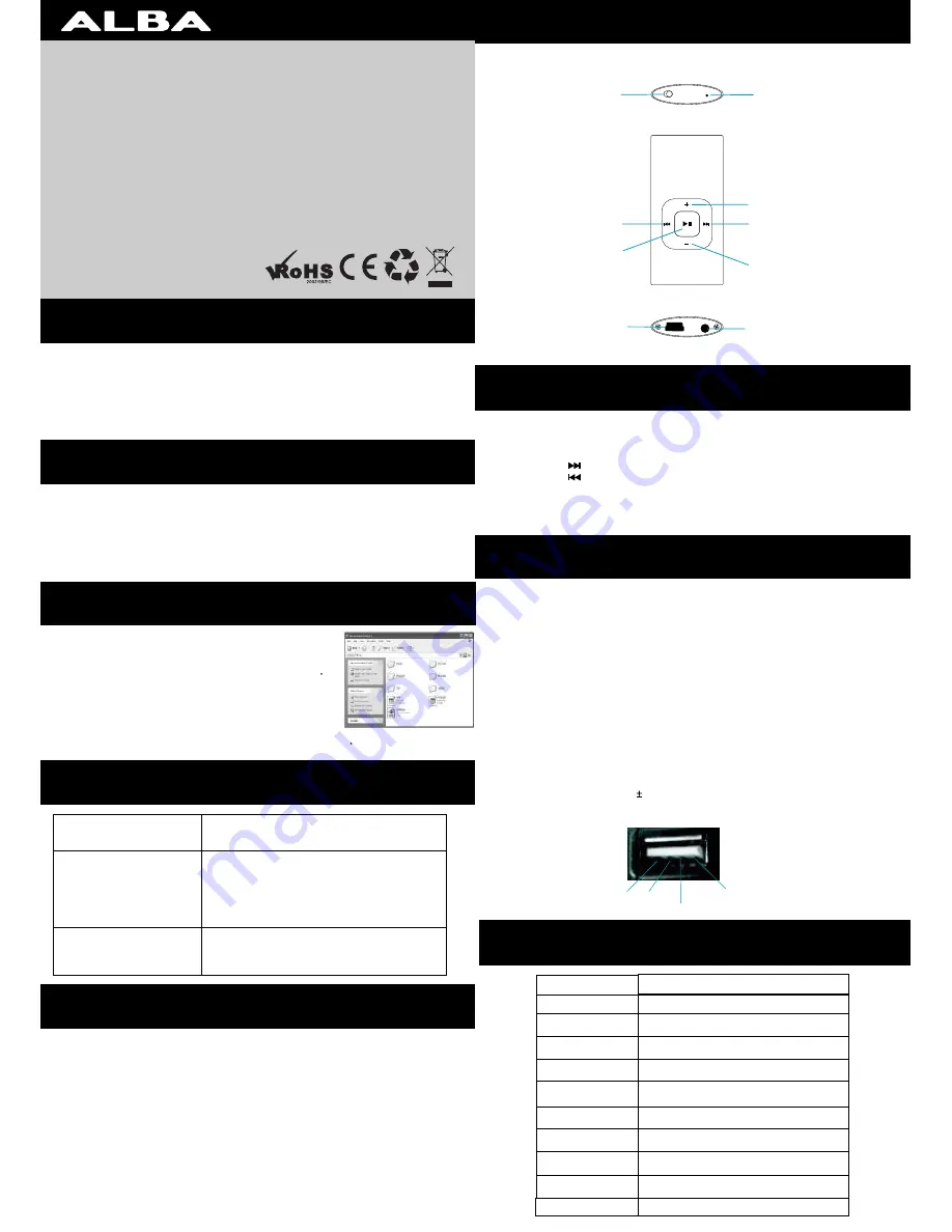 Alba MP4200BUK User Manual Download Page 1