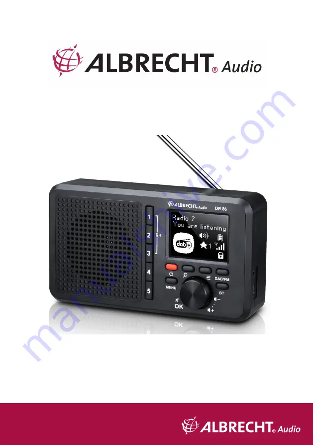 Albrecht Audio 27861 Manual Download Page 1