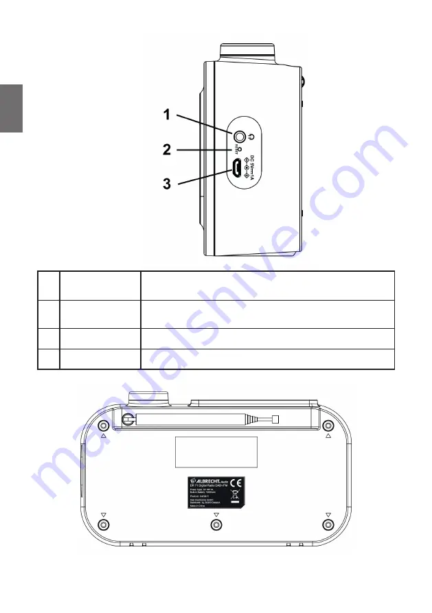 Albrecht Audio DR 71 Manual Download Page 10