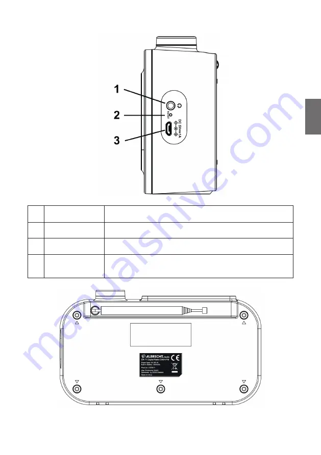 Albrecht Audio DR 71 Manual Download Page 17