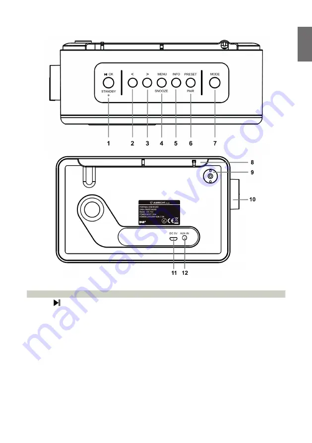 Albrecht Audio DR 750 Manual Download Page 3