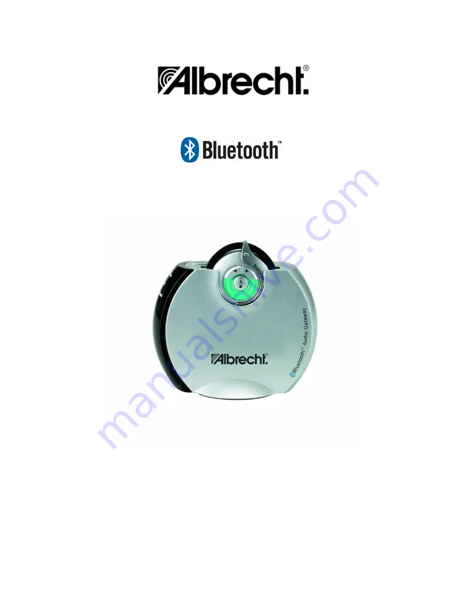 Albrecht BT 2000 Operating Manual Download Page 1