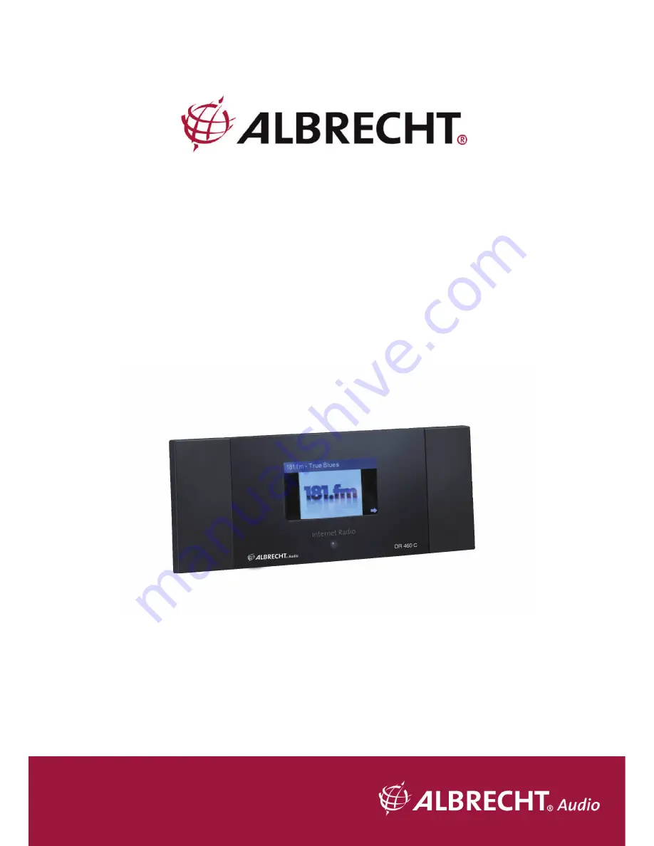 Albrecht DR 460-C User Manual Download Page 1