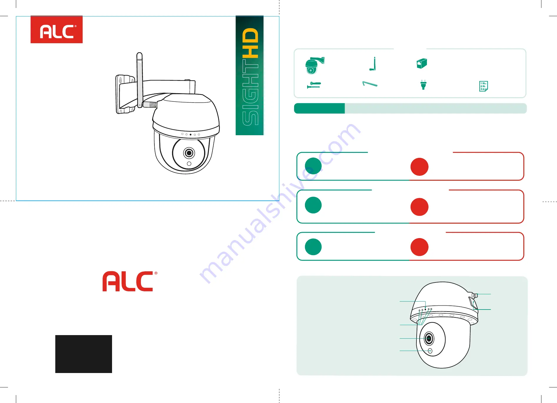 ALC AWF54 Quick Start Manual Download Page 1