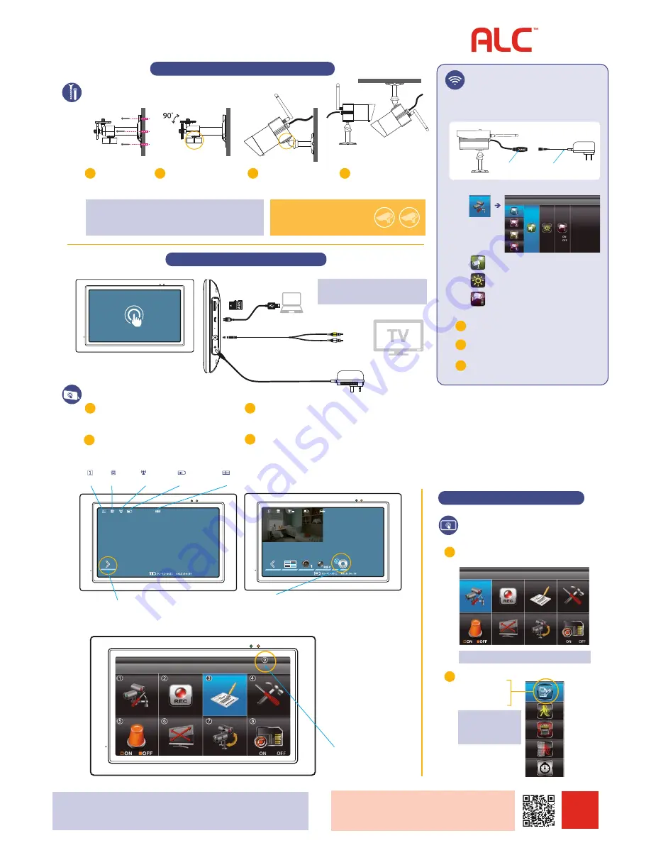 ALC observer AWS52155 Quick Start Manual Download Page 3