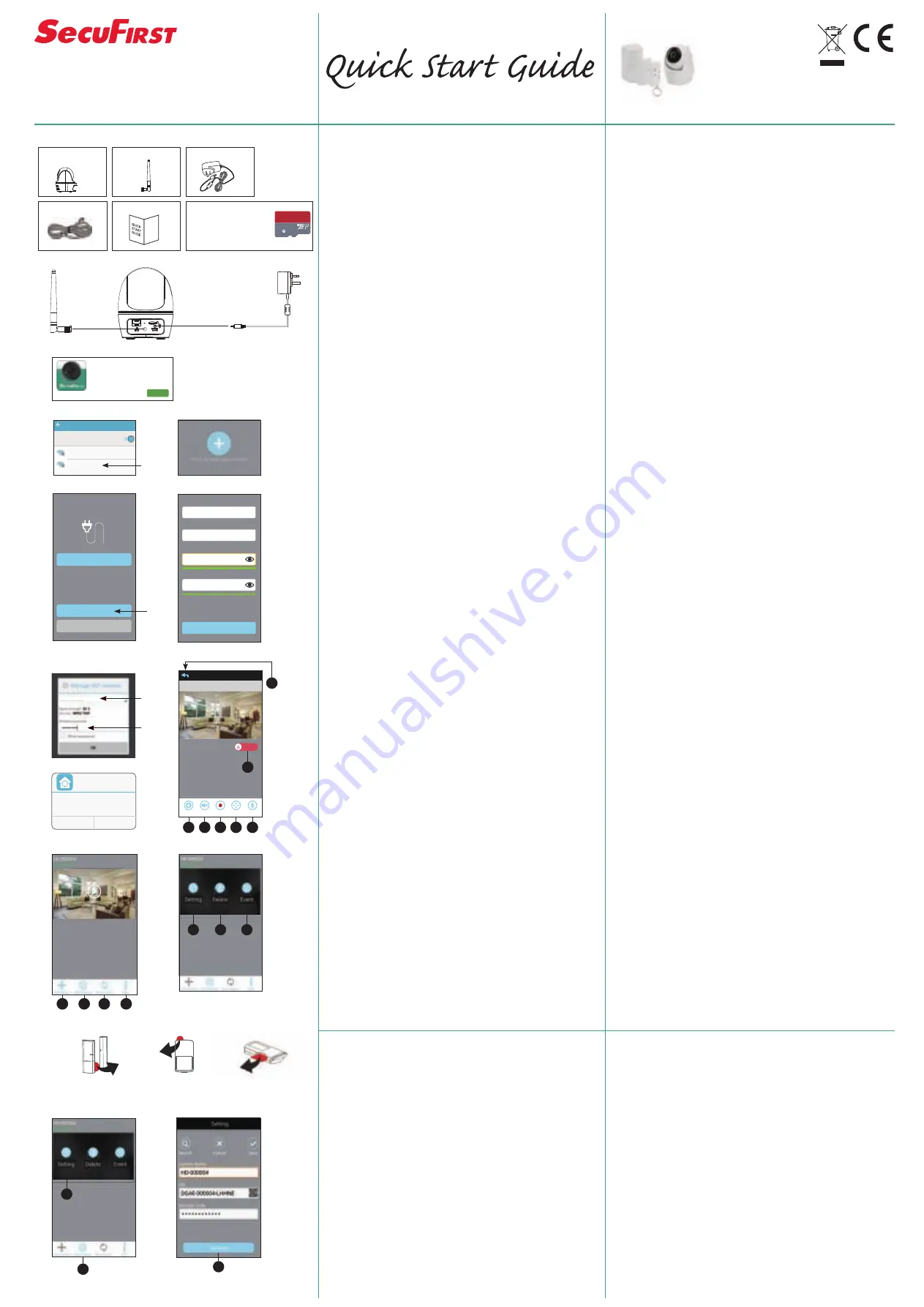 ALC SecuFirst ALM314S Quick Start Manual Download Page 1