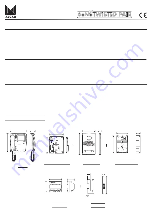 Alcad ABR-001 Manual Download Page 1