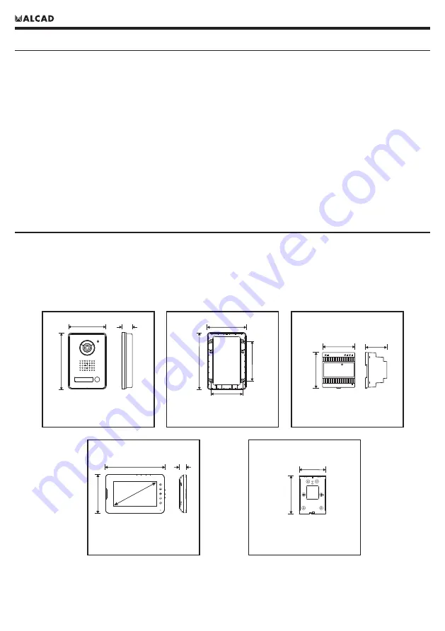 Alcad KVS-31121 Installation Datasheet Download Page 2