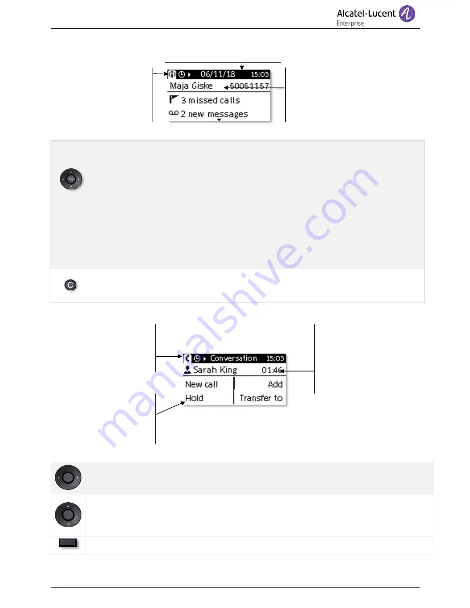 Alcatel-Lucent Enterprise 8008 CE Скачать руководство пользователя страница 13