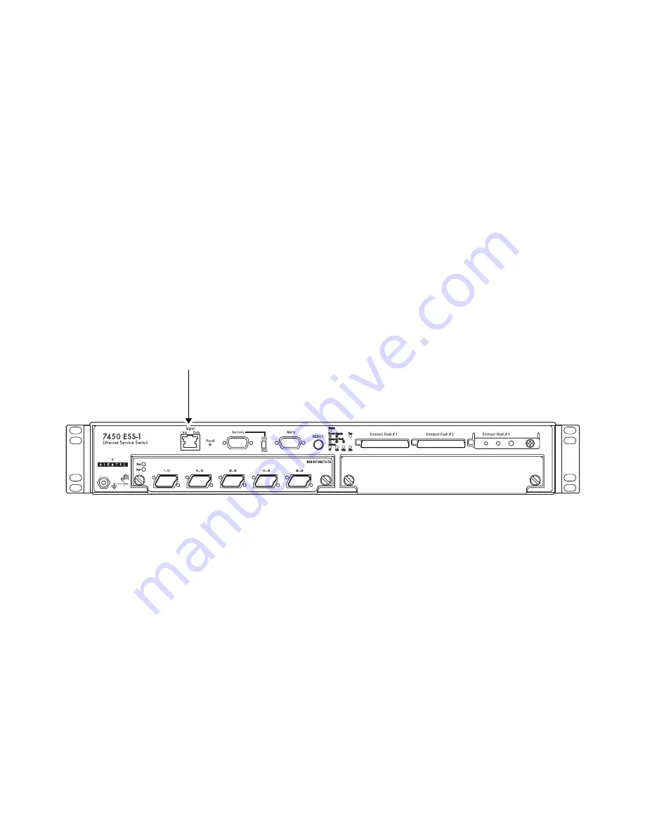 Alcatel-Lucent 7450 ESS-1 Installation Manual Download Page 69