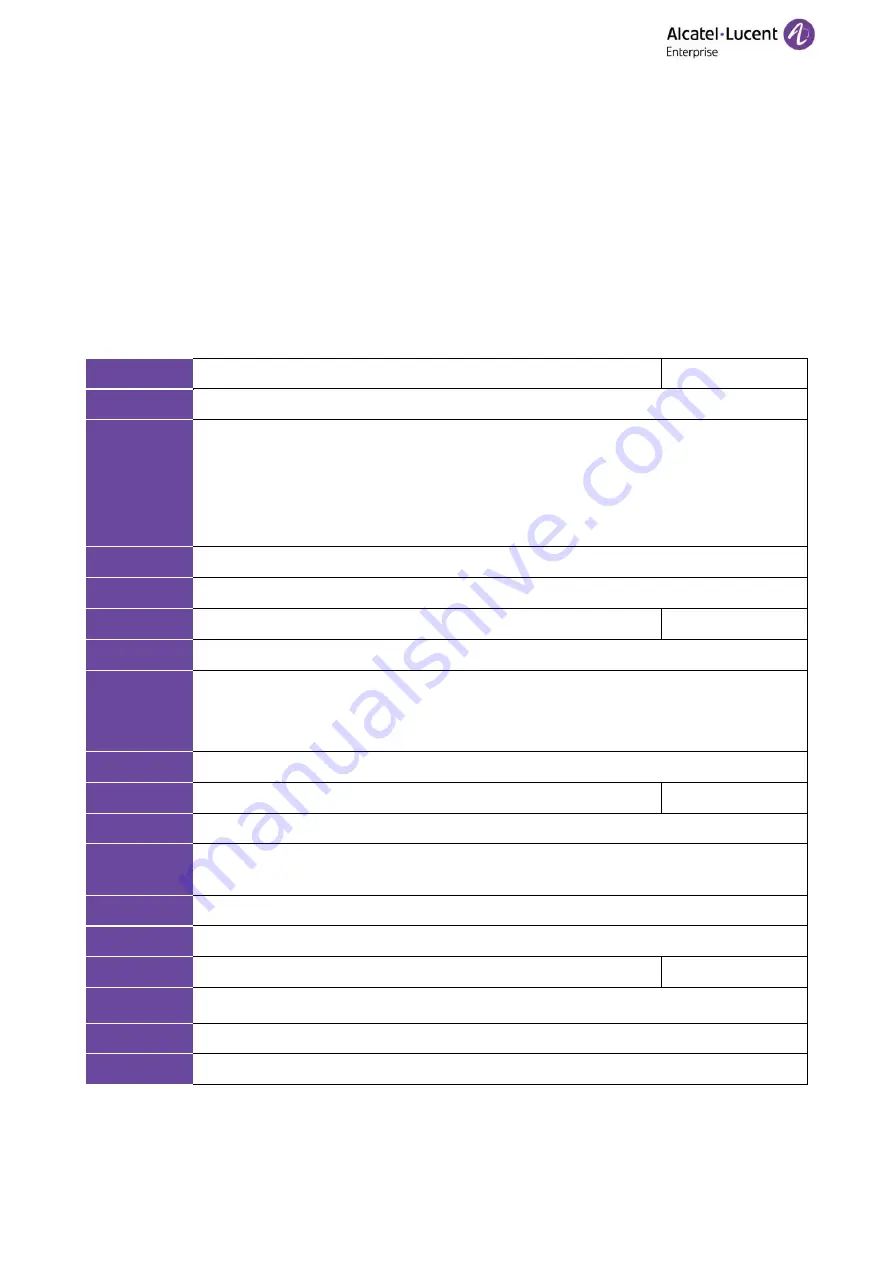 Alcatel-Lucent ALE M3 Administrator'S Manual Download Page 57