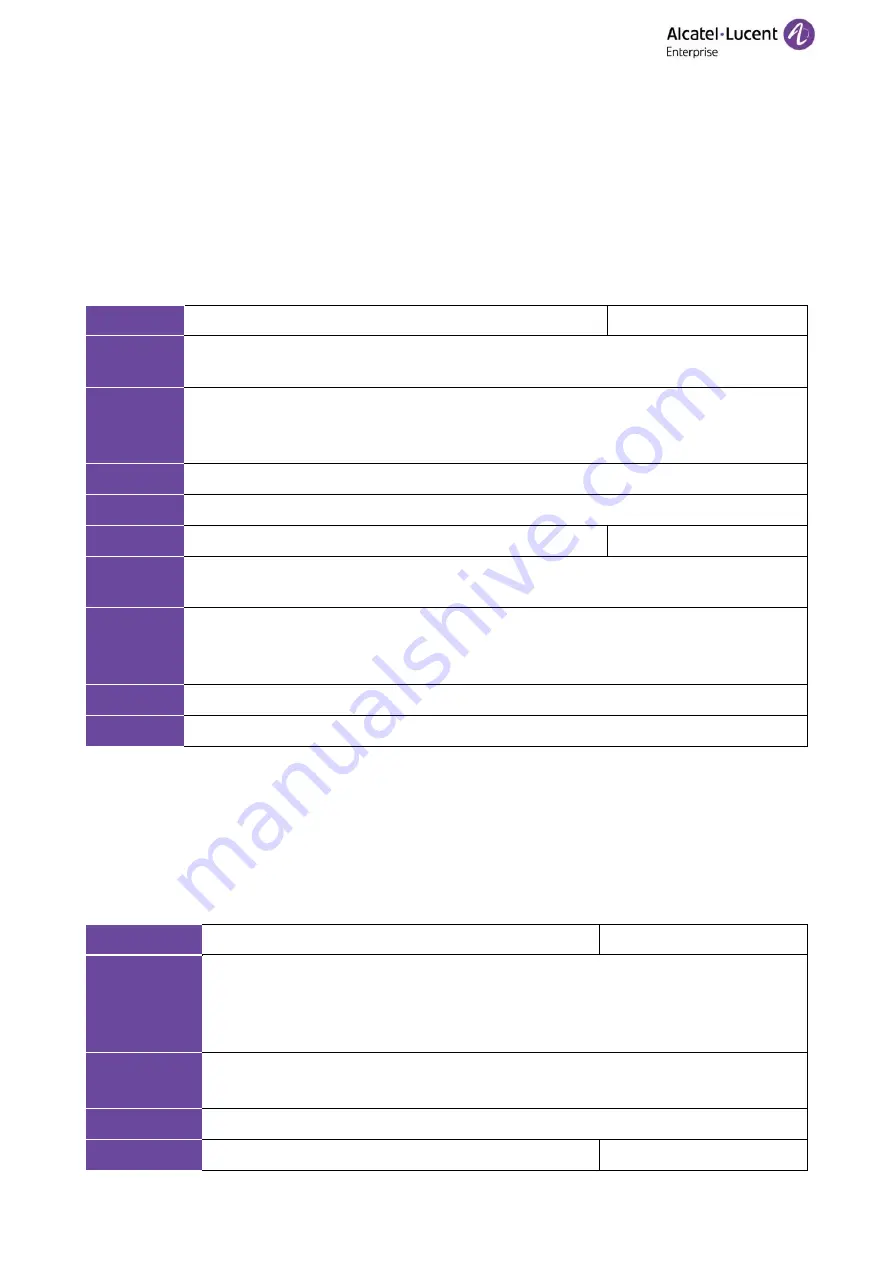 Alcatel-Lucent ALE M3 Administrator'S Manual Download Page 118