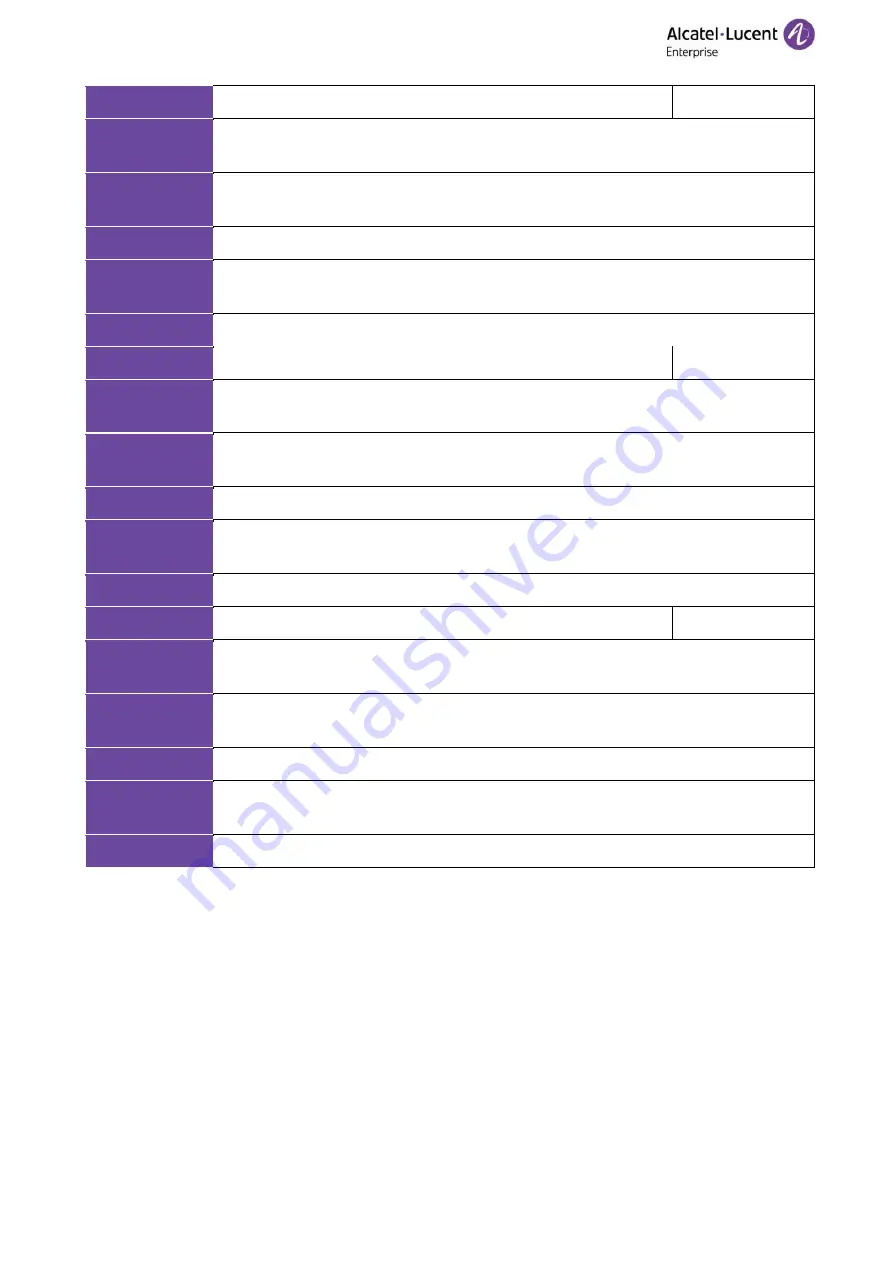 Alcatel-Lucent ALE M3 Administrator'S Manual Download Page 204