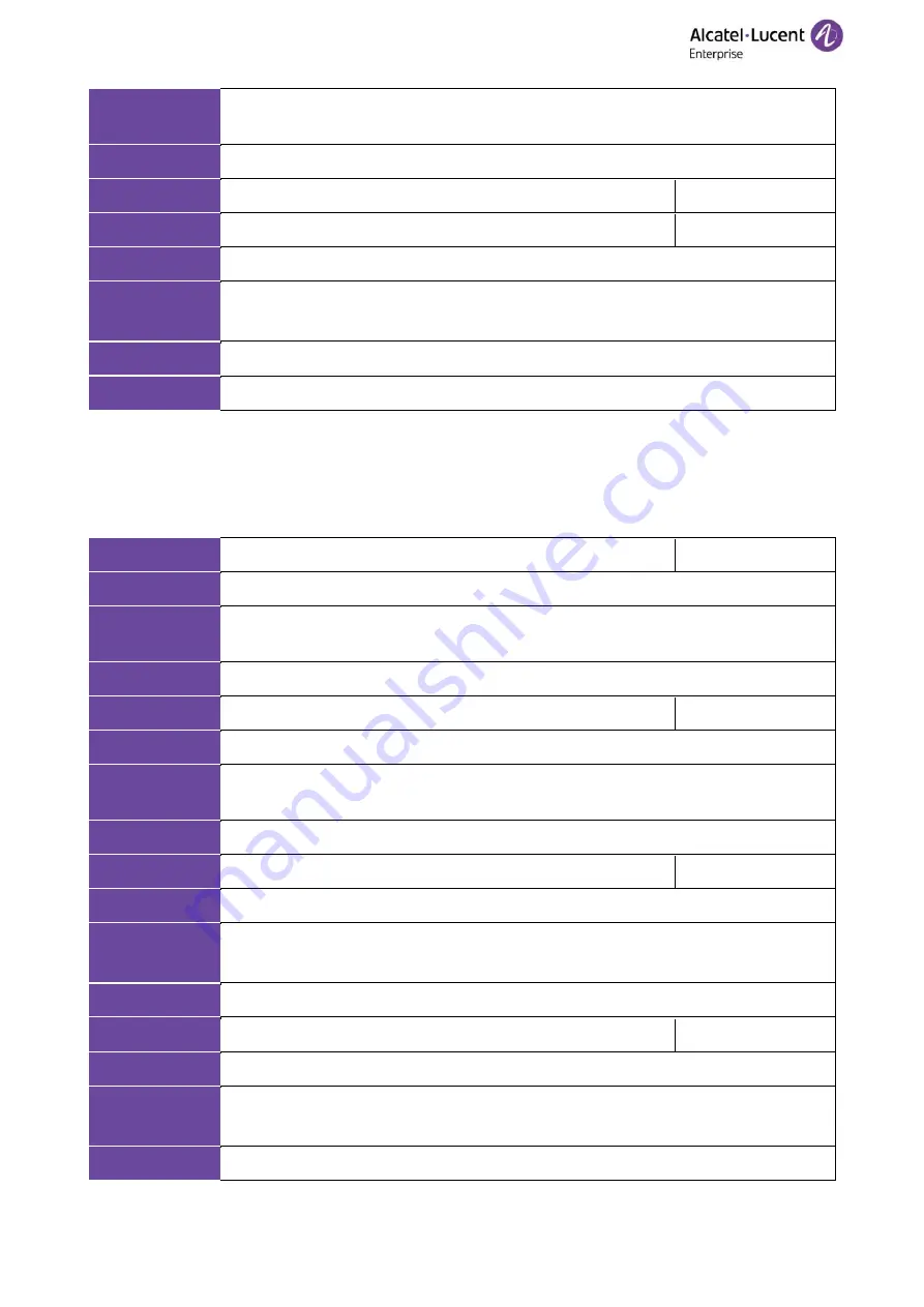 Alcatel-Lucent ALE M3 Administrator'S Manual Download Page 219