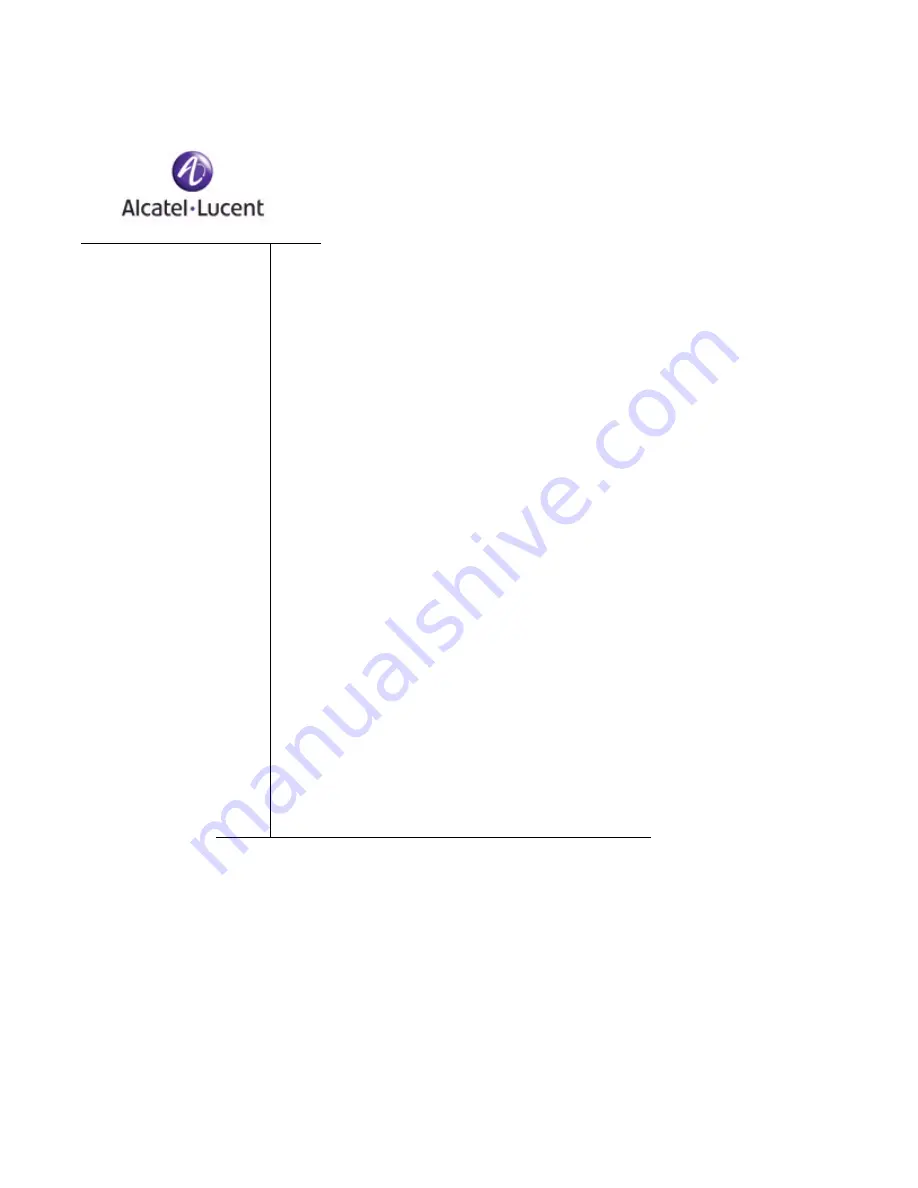 Alcatel-Lucent OmniAccess SafeGuard Installation Manual Download Page 1