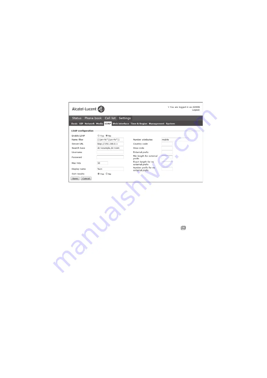 Alcatel-Lucent OmniTouch 4135 IP Installation And Administration Download Page 30