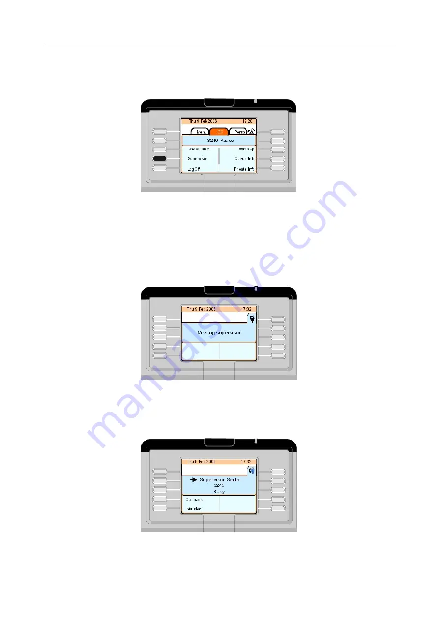 Alcatel-Lucent OmniTouch 8 Series Phone Manual Download Page 27