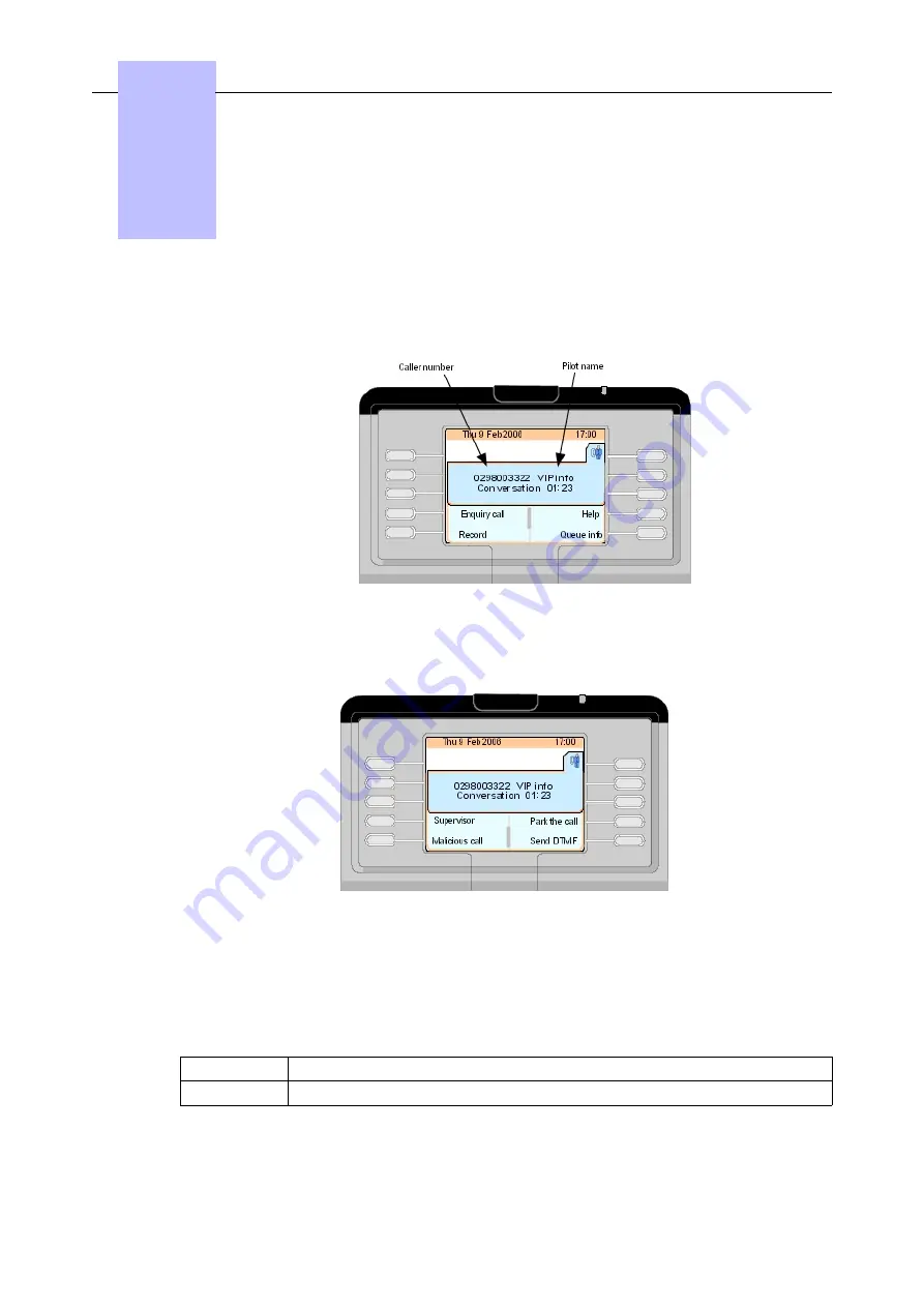 Alcatel-Lucent OmniTouch 8 Series Phone Manual Download Page 49