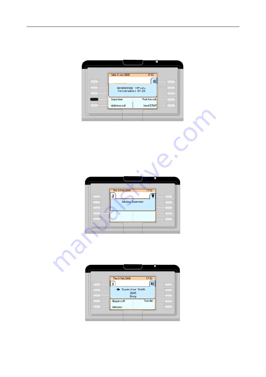 Alcatel-Lucent OmniTouch 8 Series Phone Manual Download Page 55